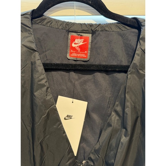 Nike Sport Utility Vest Black Mens XL Loose Fit Full Zip HM4262-010 NEW - Picture 5 of 9